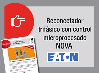 NOVA - EATON Reconectador trifásico