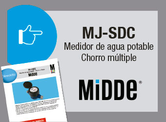 MJ-SDC - Medidor de agua potable - Chorro múltiple