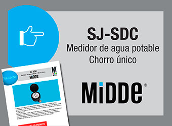SJ-SDC - Medidor de agua potable - Chorro único