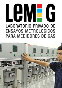 Laboratorio de ensayos para medidores de gas