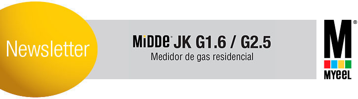 MIDDE JK G1.6 / G2.5 - Residential Gas Meter