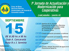 Participamos de la 1ª Jornada para Cooperativas de Carcarañá - 1